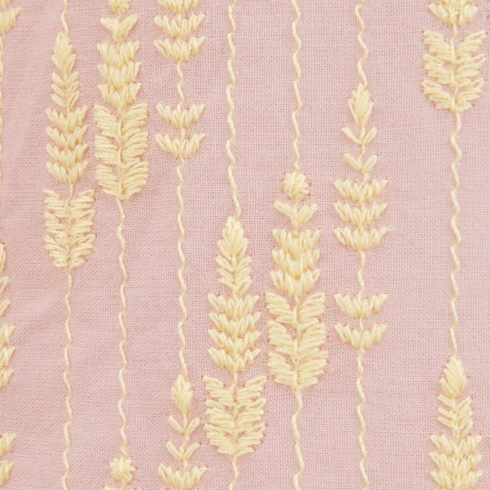 Like New* Balzac Paris Sally skirt with pink and yellow embroidery | size 40 - Picture 12 of 13